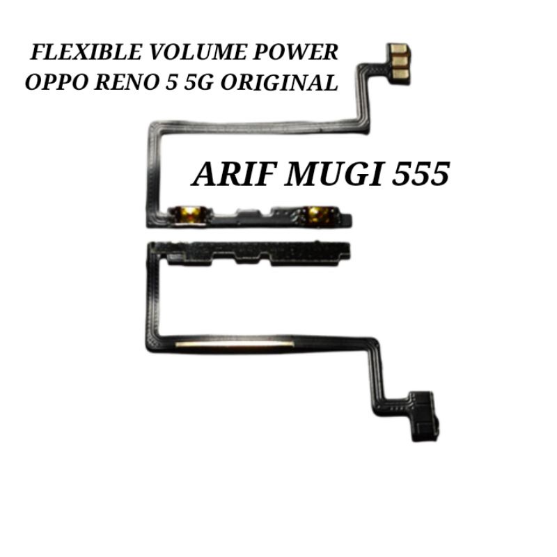 FLEXIBLE FLEXIBEL TOMBOL VOLUME POWER OPPO RENO 5 5G ORIGINAL