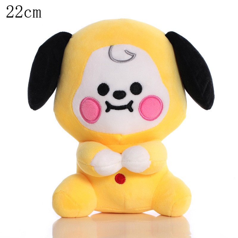 1pcs Gantungan Kunci Plush Toys Doll Boneka Kartun COOKY KOYA MANG RJ SHOOKY TATA Bahan