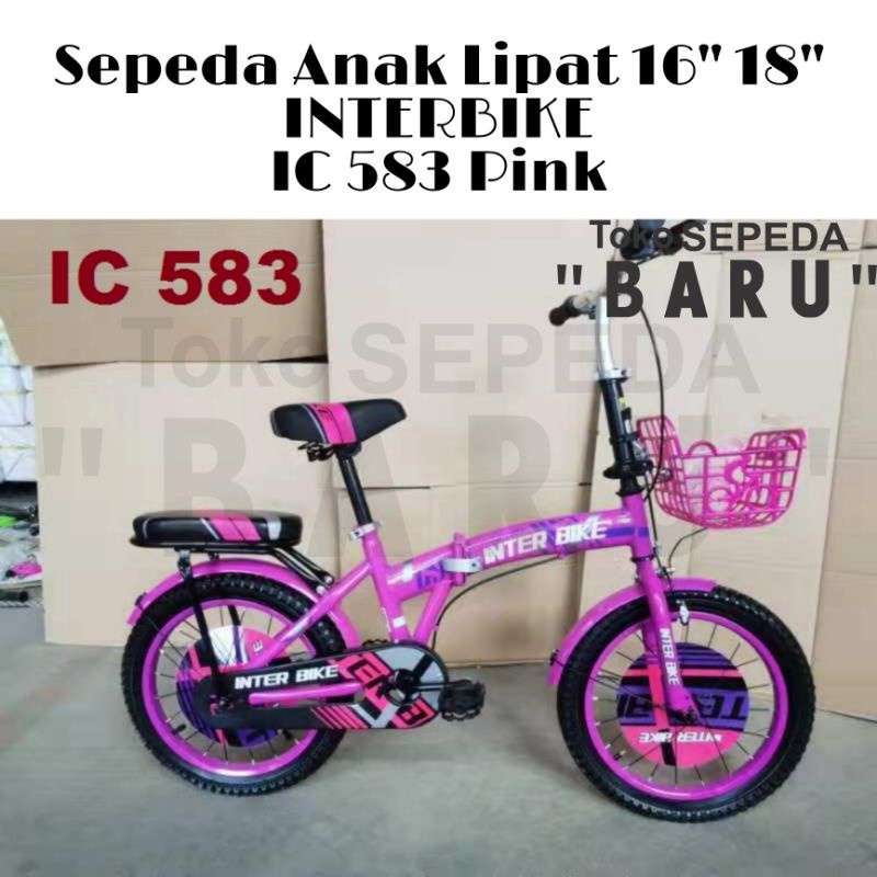 TB - Sepeda Anak Lipat INTERBIKE Ukuran 16
