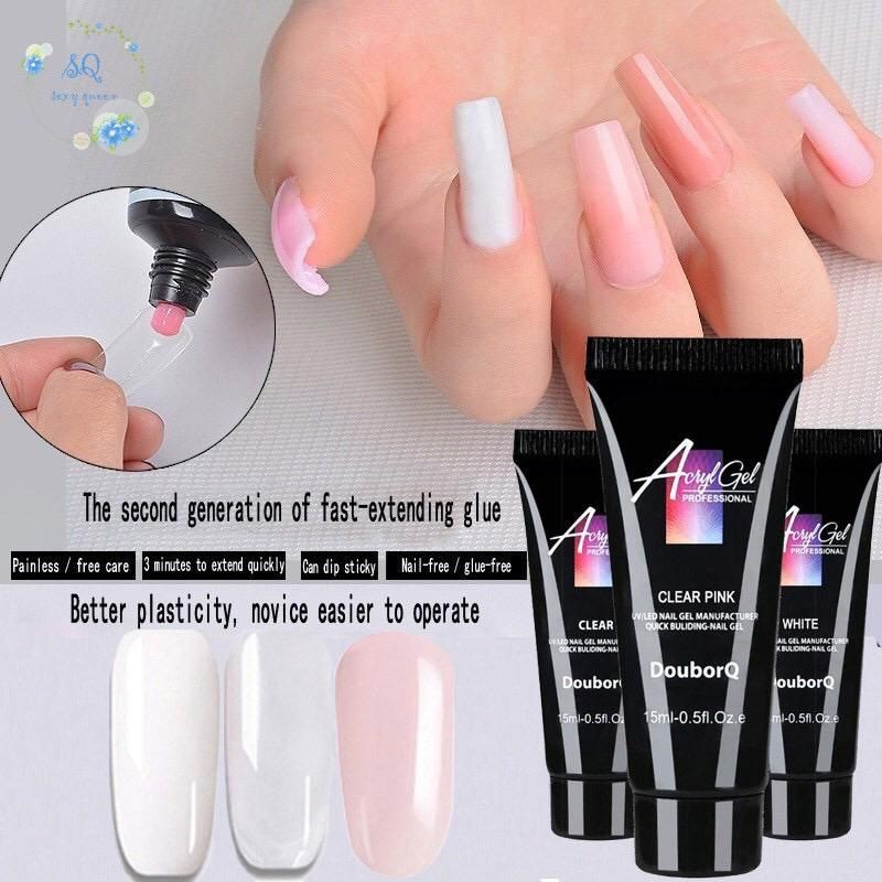 Acryl Gel / Polygel /Nail Extension/ Gel Extension Misscheering Neww Product Best Seller ya