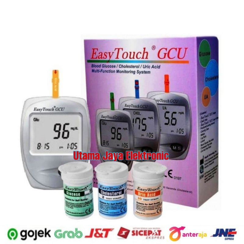 Alat Ukur Darah Easy Touch GCU 3in1