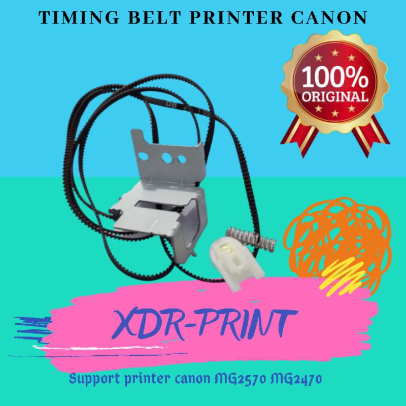 Timing belt printer canon MG2570 MG2470 karet penggerak carriage cartridge canon MG2570 MG2470