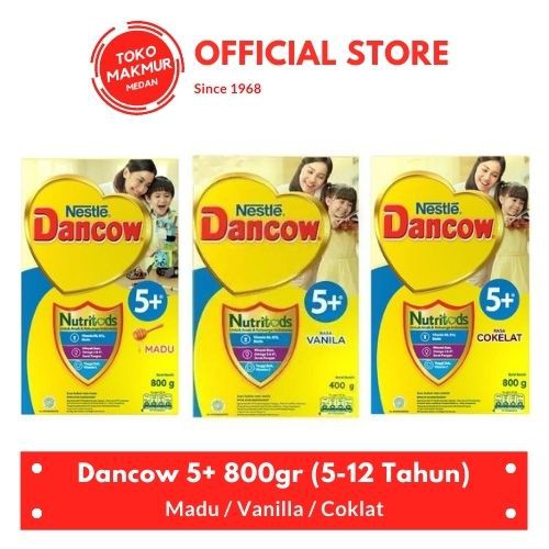 

DANCOW 5+ 800GR ( USIA 5 - 12 TAHUN )