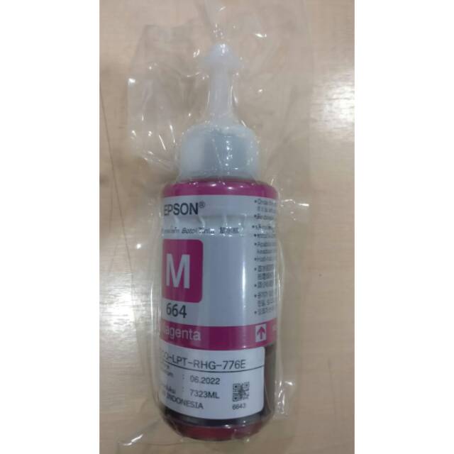 Tinta Epson 664 warna merah