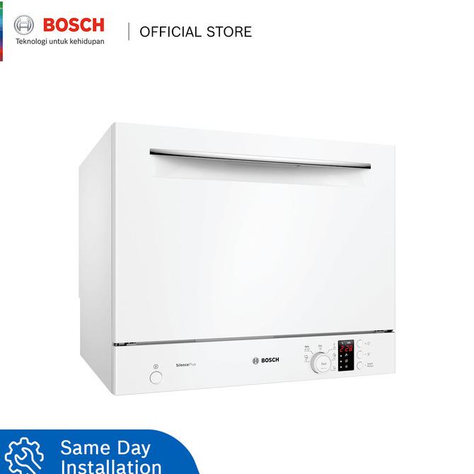 BOSCH Free-standing Compact Dishwasher Mesin Pencuci Piring SKS62E32EU