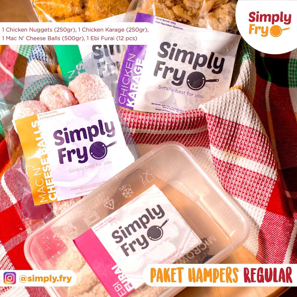 

Paket Spesial Hampers Frozen Food REGULAR 1 by Simply Fry