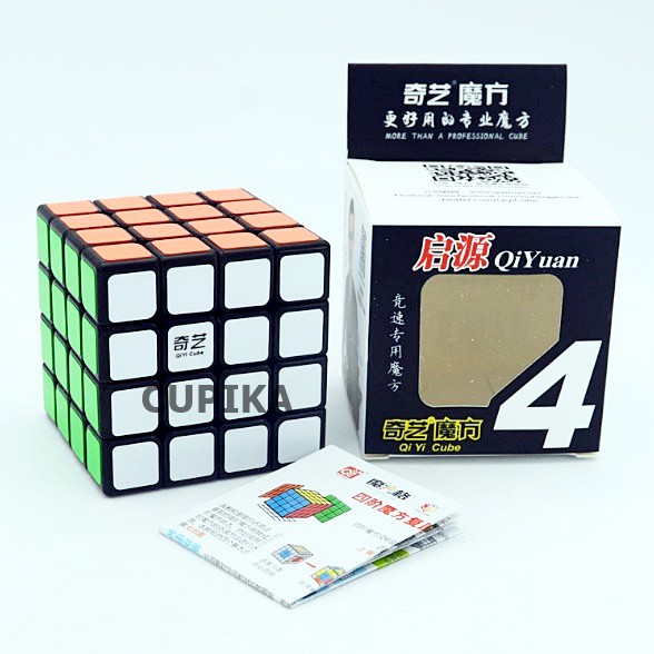 Rubik 4x4 Qy Qiyi Qiyuan Blackbase speed