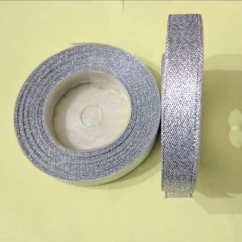 

Pita Gold Gliter (1cm)/Pita Gliter Silver/Pita Gliter/Pita Gliter Emas Perak/Pita Satin