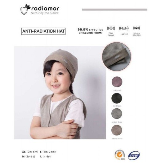 Radiamor Antiradiation Hat - Topi Anti Radiasi Anak Radiaproof