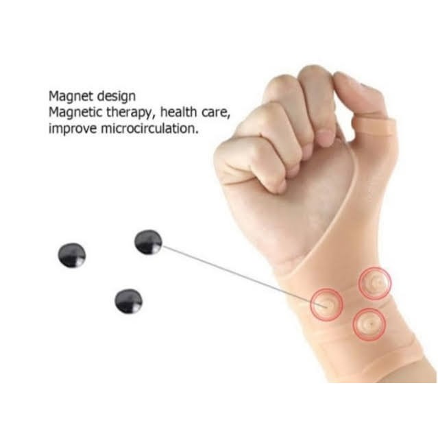 Silikon Magnetik Sarung Tangan Terapi Magnetik Silicone Megnetic Therapy