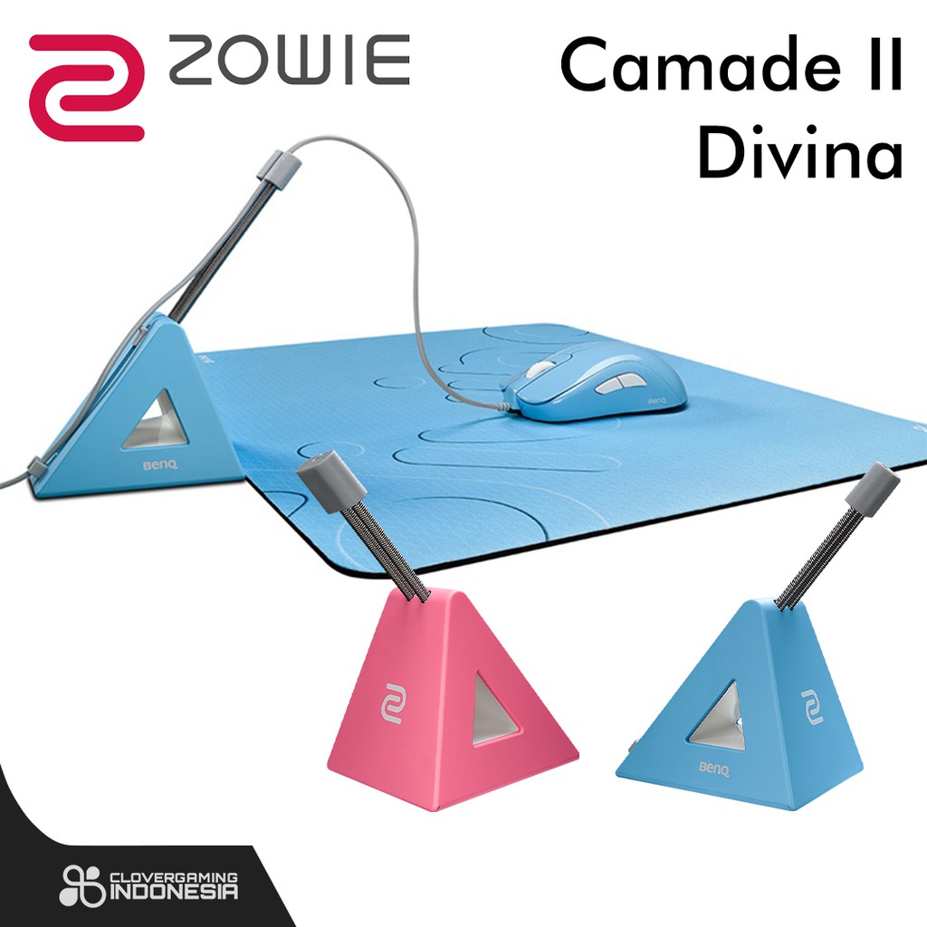 Zowie Camade II Divina - Camade 2 Blue Pink Mouse Bungee