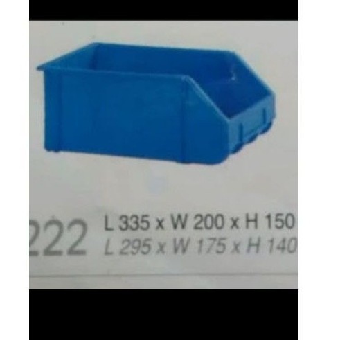 JOLLY BOX RABBIT 0222 / KOTAK PERKAKAS / SPARE PART CASE RABBIT 0222