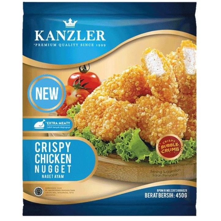 

Kanzler Crispy Chicken Nugget 450 gr