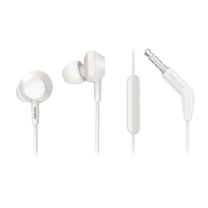 Philips In Ear Earphone Jack 3.5mm TAE4105 - Garansi Resmi ANP 2 Tahun