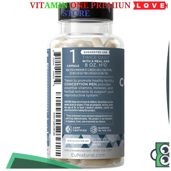 MENOPAUSEOBAT- EU NATURAL CONCEPTION MEN OBAT PENYUBUR / PENAMBAH / PENGENTAL SPERMA -OBAT-