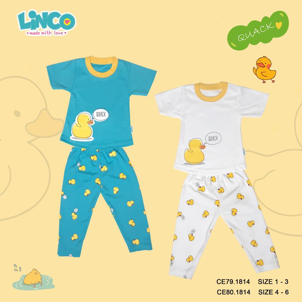 Linco Setelan Baju Bayi (Baju+Celana Panjang) Uk 1-3