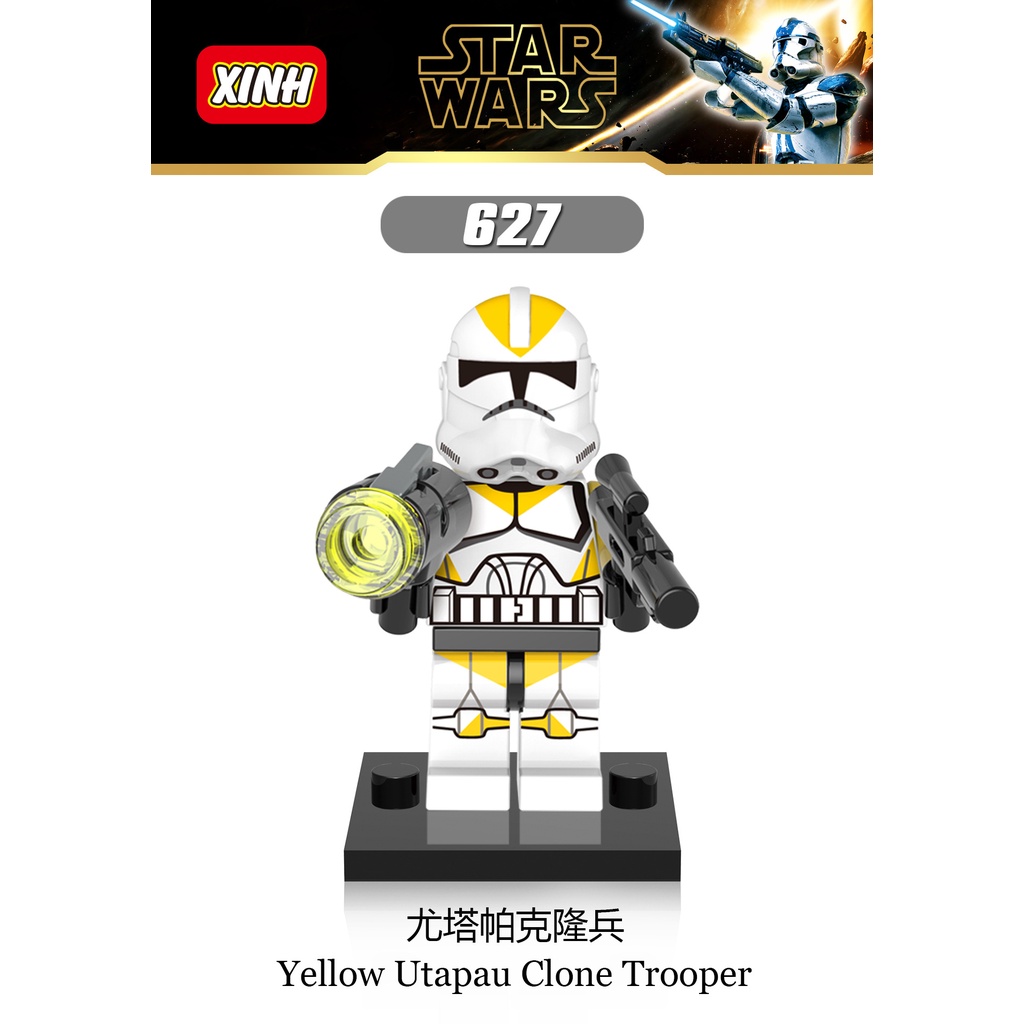 Mainan Balok Bangunan Mini Figure Star Wars Commander Appo Neyo Gree