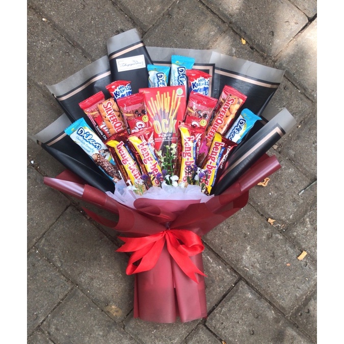 BUKET SNACK/BUKET JAJAN/BUKET COKLAT+SNACK TERMURAH