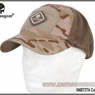 Topi Emerson Loreng Coklat