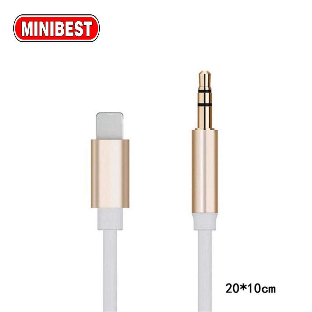 KABEL AUX LIGHTING TO 3.5MM IP 6.7.8.X. 8 PLUS / CABLE AUX LIGHTNING Ip7 T-007