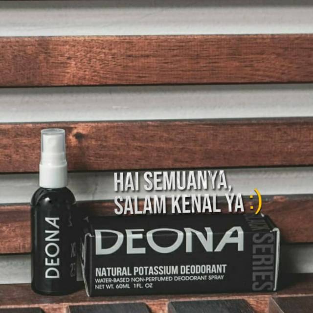 DEONA BY DENA HAURA | Deodoran Penghilang Bau Badan Alami