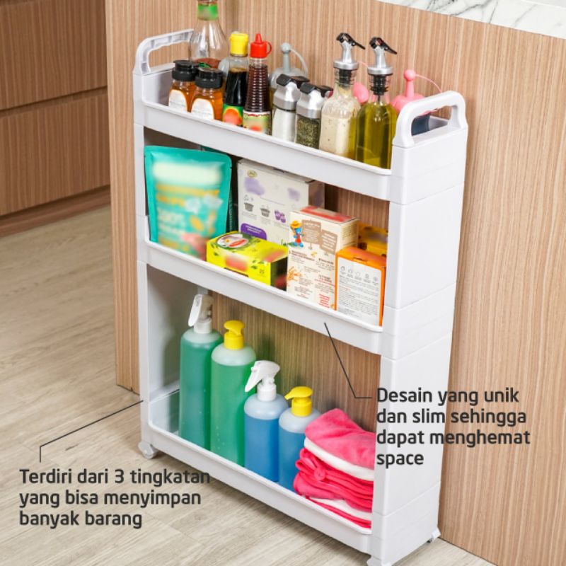 Jual Technoplast Rak Roda Dorong Multifungsi Serbaguna Multi function ...