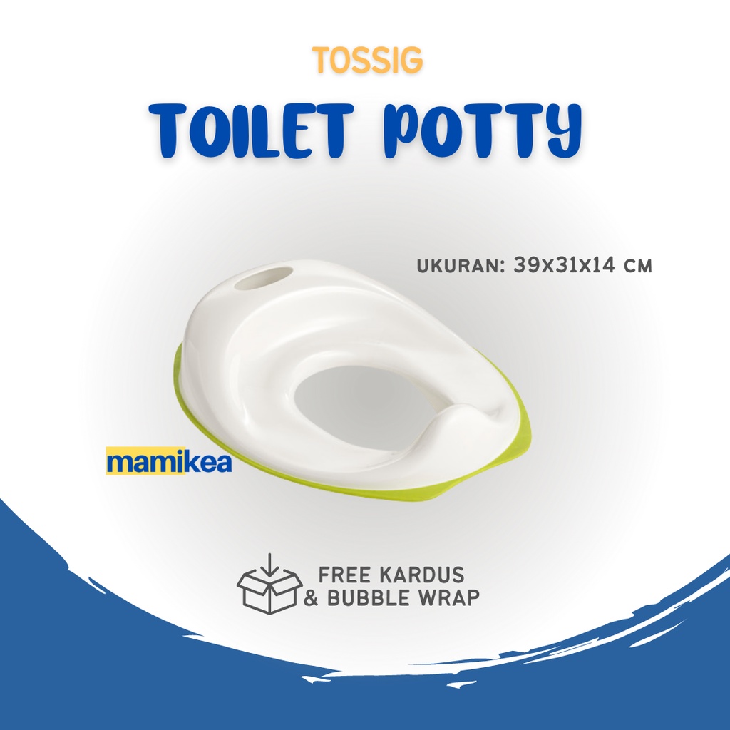 T0SSlG Dudukan Toilet Anak Kecil Tempat Duduk Kloset Closet WC Portabel Portable Plastik Aesthetic E