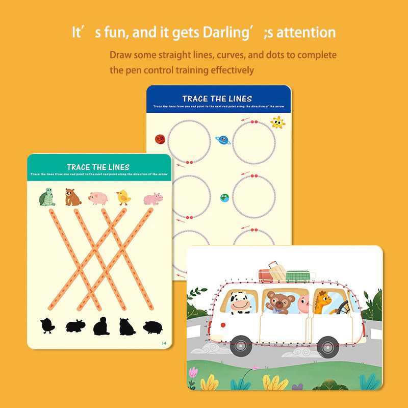 GIJ - Learn Fun Alat Gambar Anak Line Drawing Set Game Toy