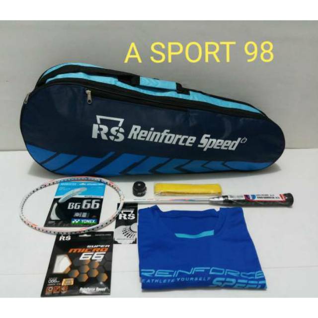 RAKET BADMINTON ORIGINAL RS ISO POWER 555