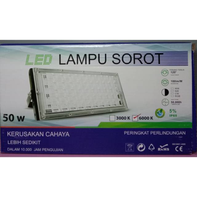 Lampu sorot led 50w