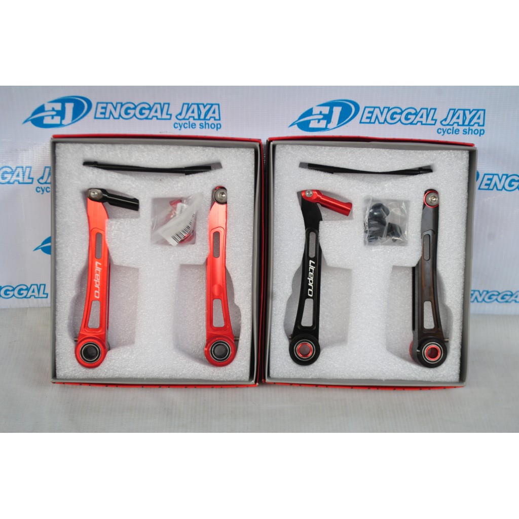 V Brake Litepro Vbrake Long Arm Alloy 7075 CNC Sepeda Lipat Folding Bike Litepro Fnhon gust izi arc