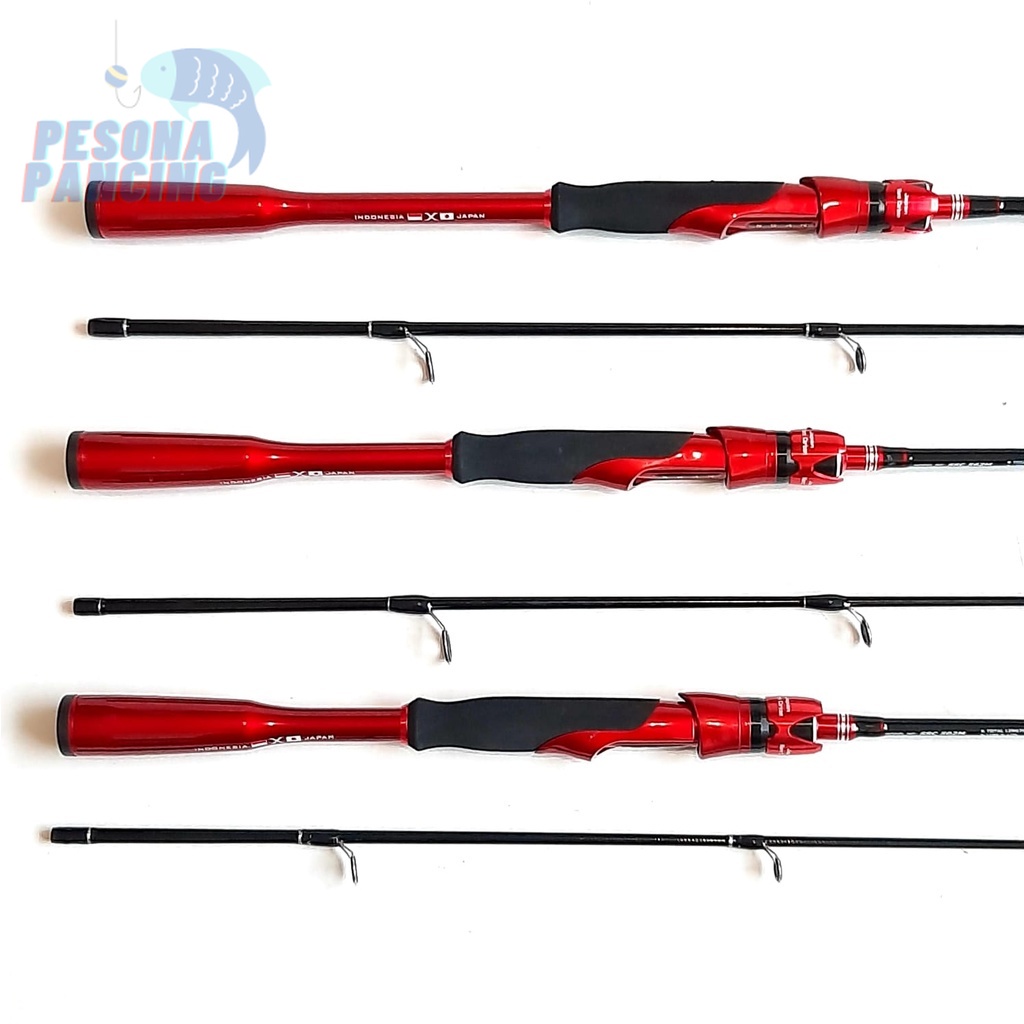 Joran Pancing Carbon SWAN SYAIFUL TAKEDA 150-180 dengan 8-17LBS