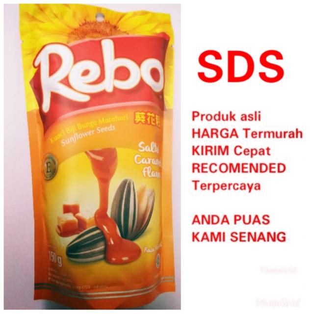 Kuaci Rebo Caramel 150g Terbaru New Asli Shopee Indonesia