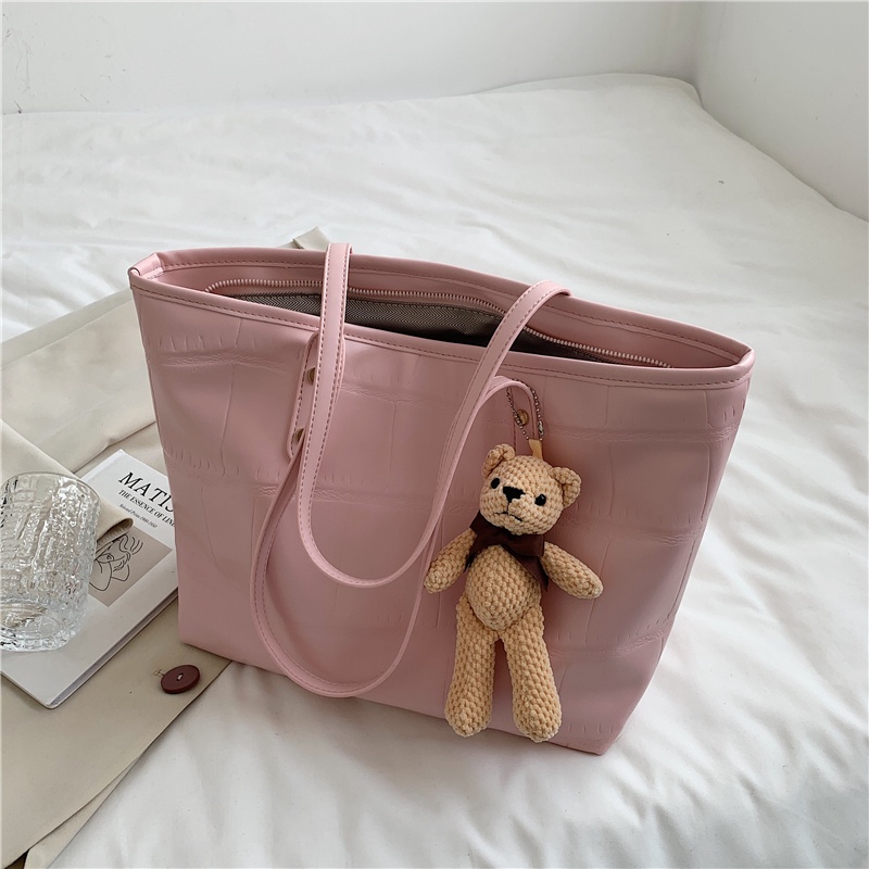 157737 Tas Tote Wanita Import Totebag Cewek Impor Shoulder Bag (1 KG MUAT 2) CR7737