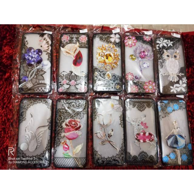 VIVO V11 V11i PRO SOFTCASE BATIK HENA flower bunga cantik PREMIUM