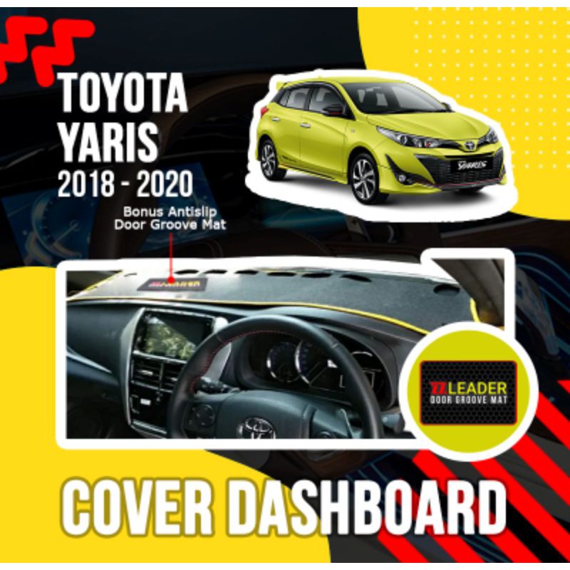 alas karpet cover dashboard all new yaris gen 3