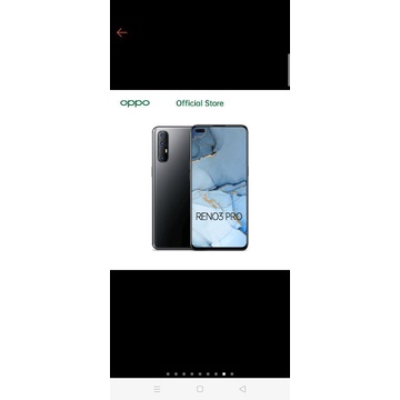 OPPO Reno3 Pro 8GB/256GB second original