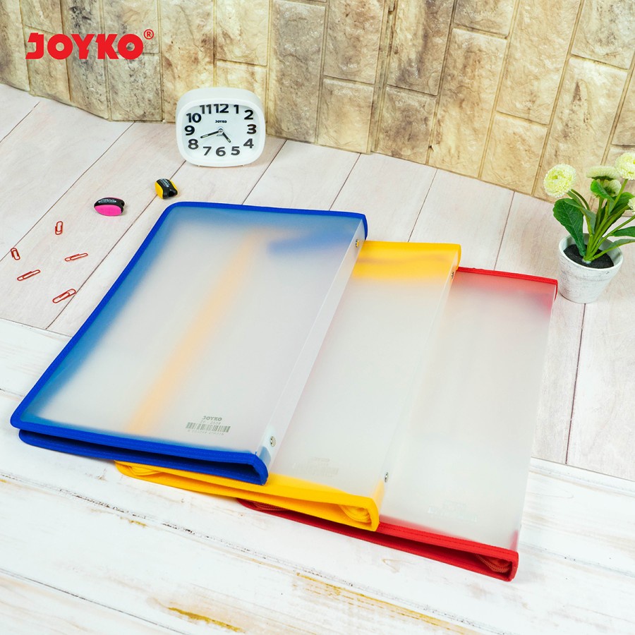 

Zipper File Map Plastik Resleting Joyko Zf-2539 F4