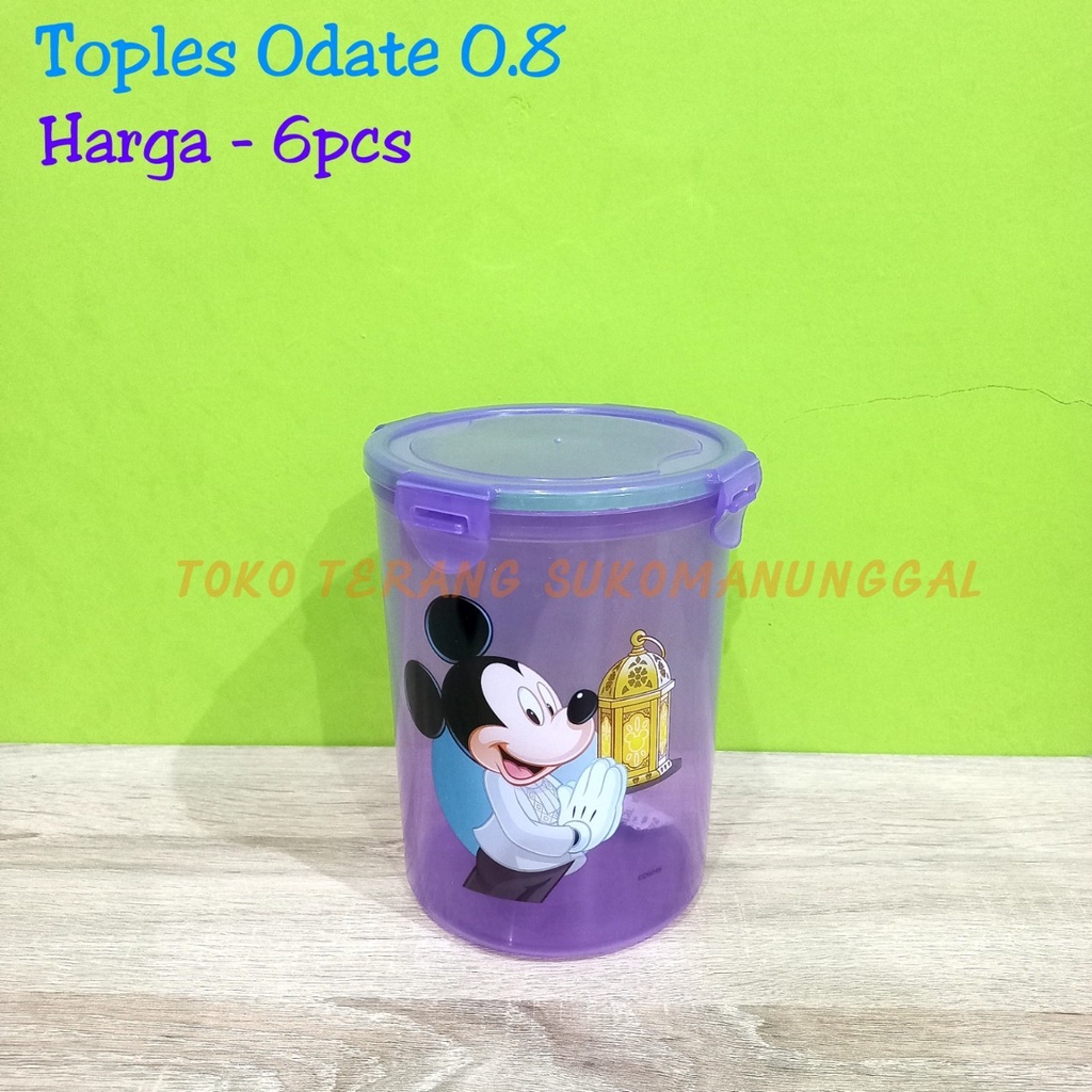6PCS Toples Odate 0.8 toples jajan calista