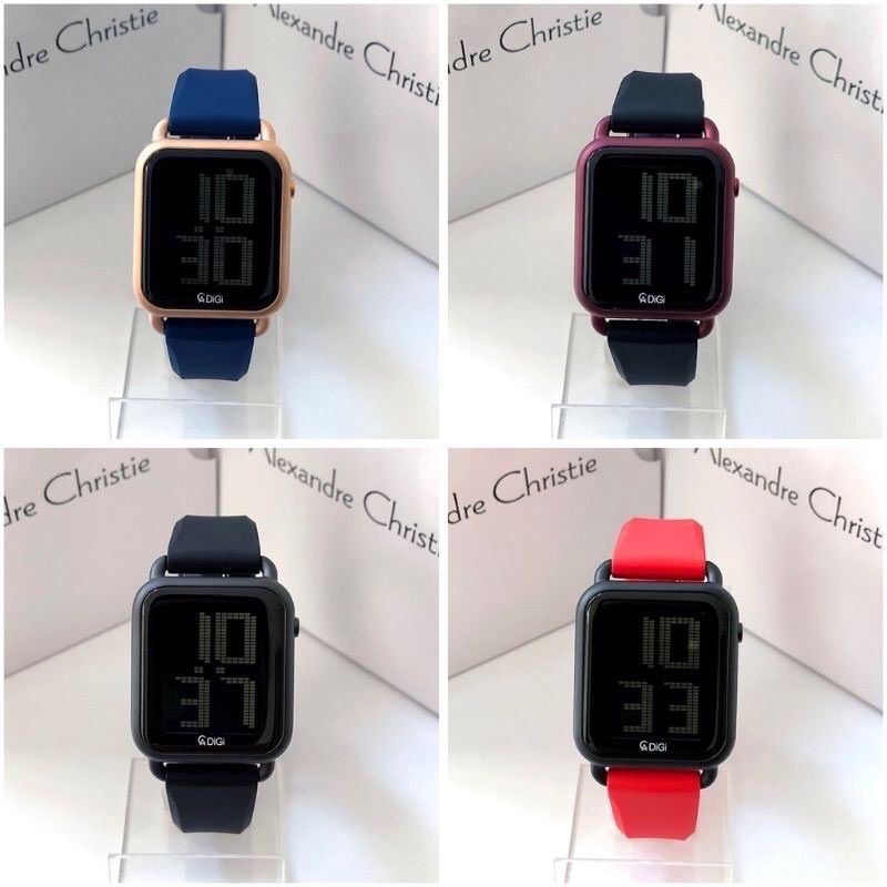 Alexandre Christie AC 9332 LH Jam Tangan Alexander Christie Digital Wanita Original Diameter  3,1 cm