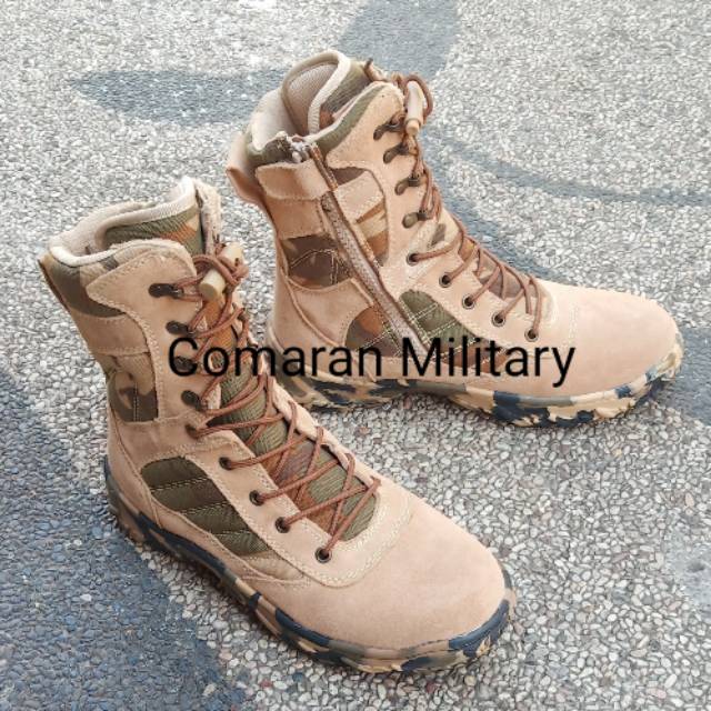 SEPATU PDL UNIFIL / SEPATU PDL JATAH TNI LORENG LIBANON / SEPATU PDL LIBANON