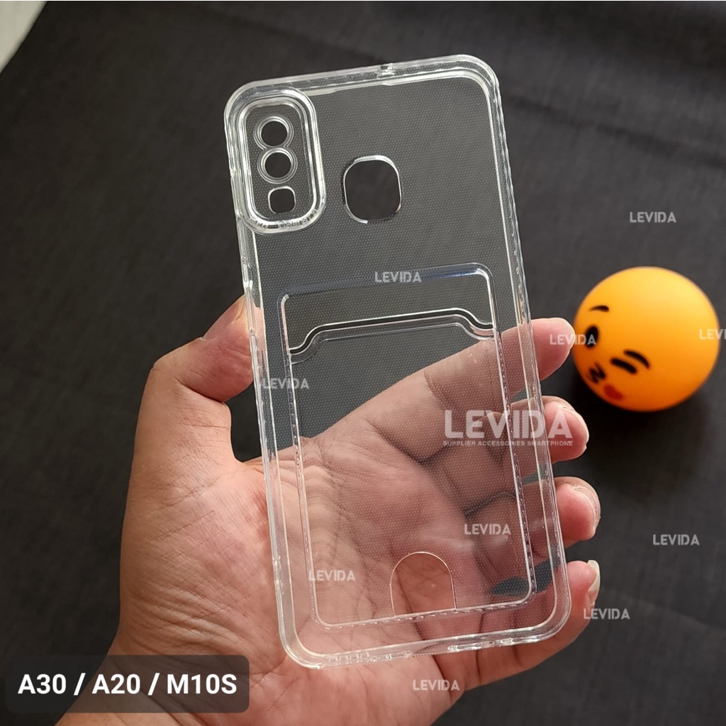 Samsung A22 4G Samsung M22 4G Clear Card Slot Kartu Bening Case Samsung A22 4G Samsung M22 4G