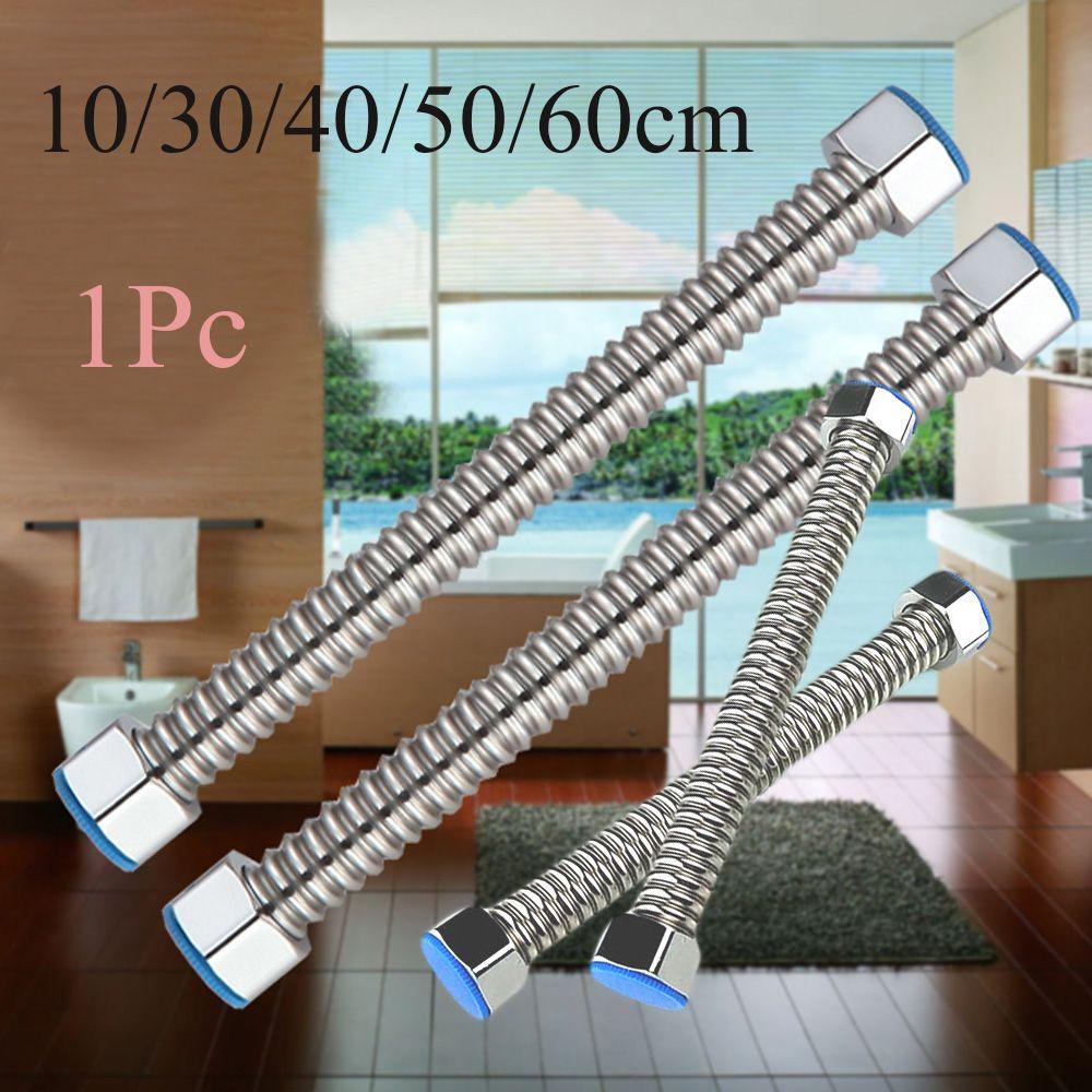 Top G1/2 &quot;Pipa Bergelombang Berguna Stainless Steel Extendable Selang Rumah Tabung