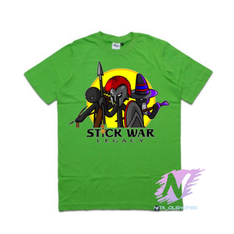 kaos anak stickman legacy warrior baju stickwar