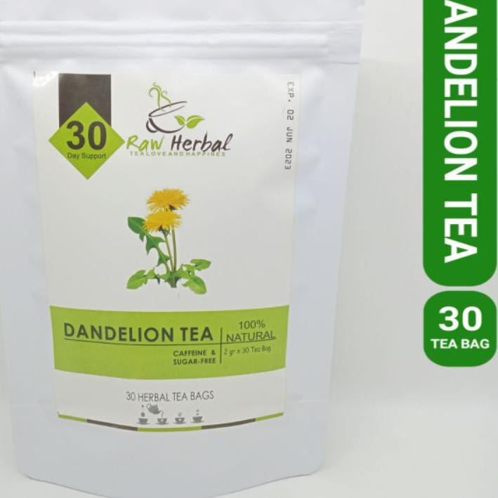 

NEW DANDELION TEA : TEH DANDELION ISI 30 TEA BAG (DETOX TEA)