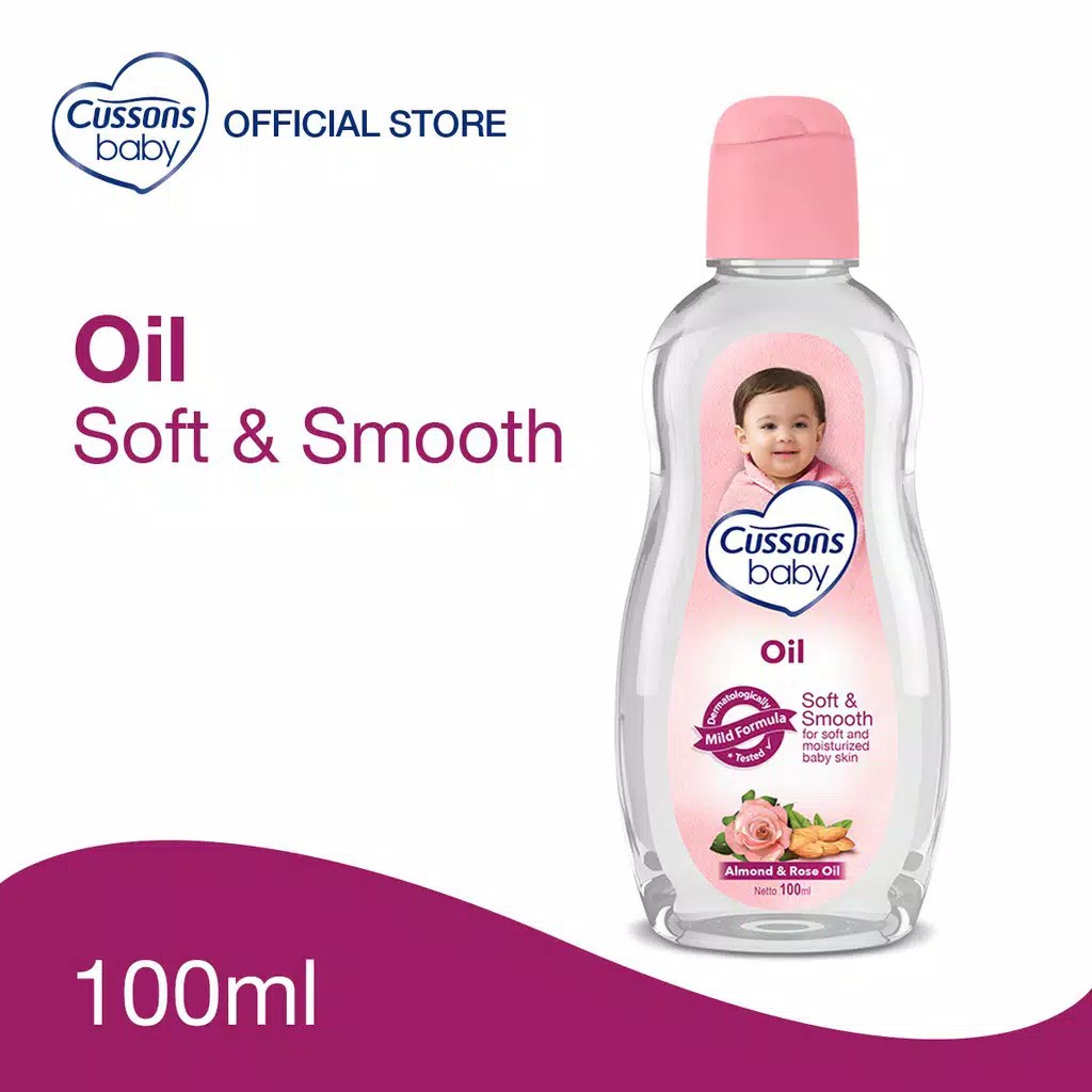 CUSSONS BABY OIL SOFT &amp; SMOOTH 100+100ML