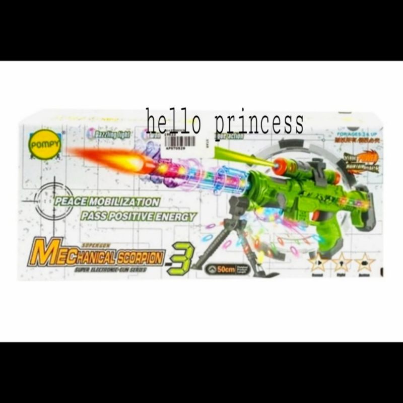 MAINAN PISTOL ANAK TEMBAKAN SUARA BUNYI