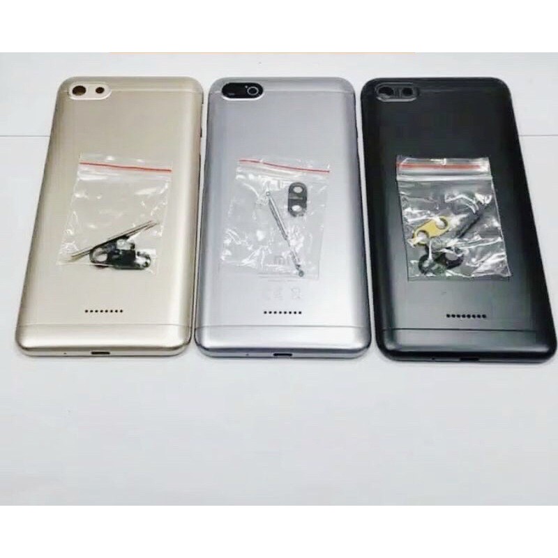 pcBackdoor REDMI 6A  ORIGINAL Back Casing Xiaomi Redmi 6A Dual Sim