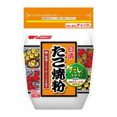 

Tepung Nissin Takoyaki / Tepung Bumbu Nissin Takoyaki 500 Gram