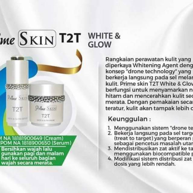 T2T cream dan Serum dari HwI